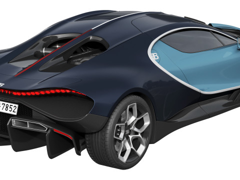 Bugatti Tourbillon Model 3D