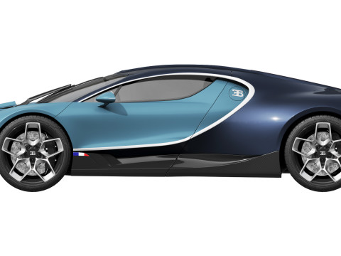Bugatti Tourbillon Model 3D