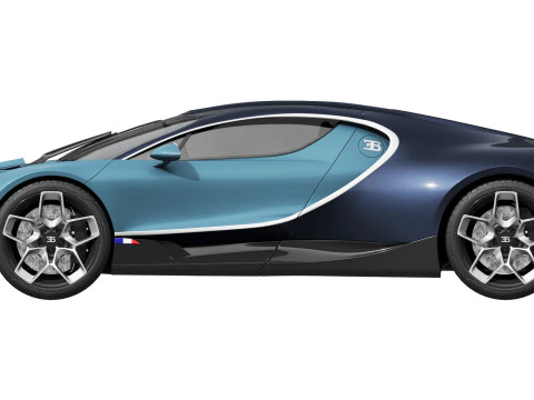 Bugatti Tourbillon 3D Model