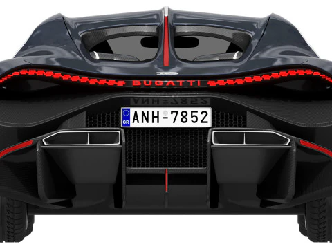 Bugatti Tourbillon 3D Model