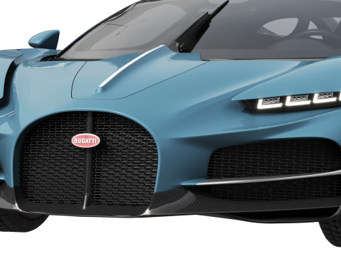 Bugatti Tourbillon Model 3D