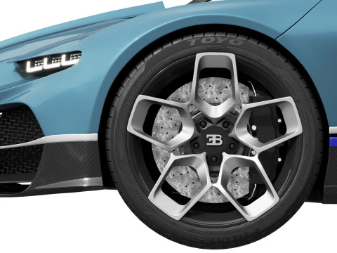 Bugatti Tourbillon 3D Model