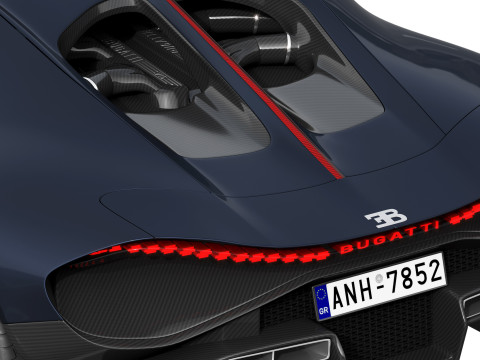 Bugatti Tourbillon Model 3D