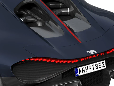 Bugatti Tourbillon 3D Model