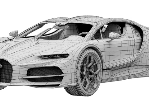 Bugatti Tourbillon 3D Model