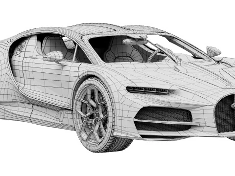 Bugatti Tourbillon 3D Model