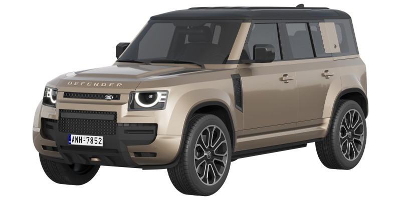 Land Rover Defender Octa 3D Model .c4d .max .obj .3ds .fbx .stl .blend 