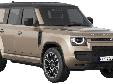 Land Rover Defender Octa 3D Model
