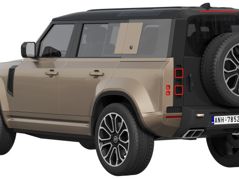 Land Rover Defender Octa 3D Model