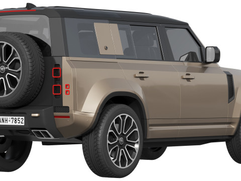 Land Rover Defender Octa 3D Model
