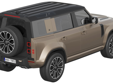 Land Rover Defender Octa 3D Model