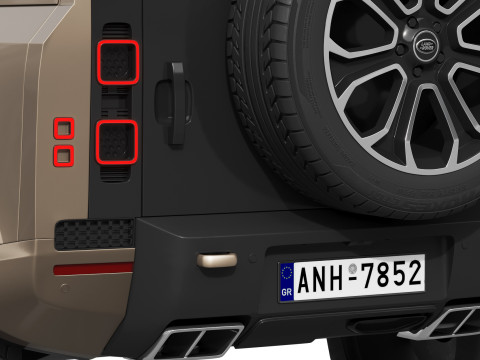 Land Rover Defender Octa 3D Model
