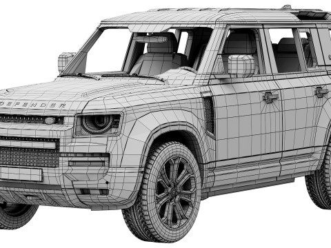 Land Rover Defender Octa 3D Model