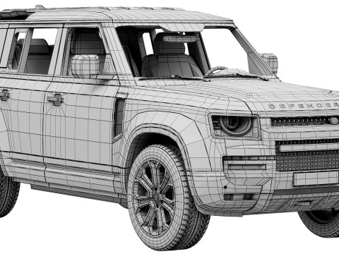 Land Rover Defender Octa 3D Model