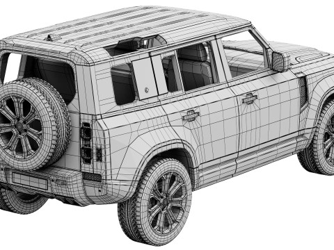 Land Rover Defender Octa 3D Model