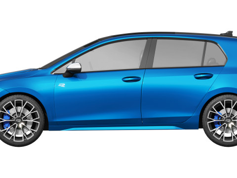 Volkswagen Golf R 2025 3D Model