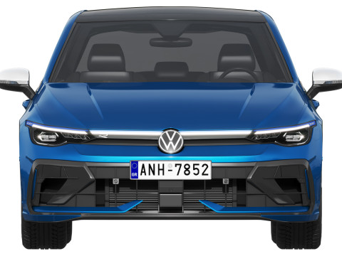 Volkswagen Golf R 2025 3D Model