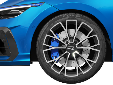 Volkswagen Golf R 2025 3D Model