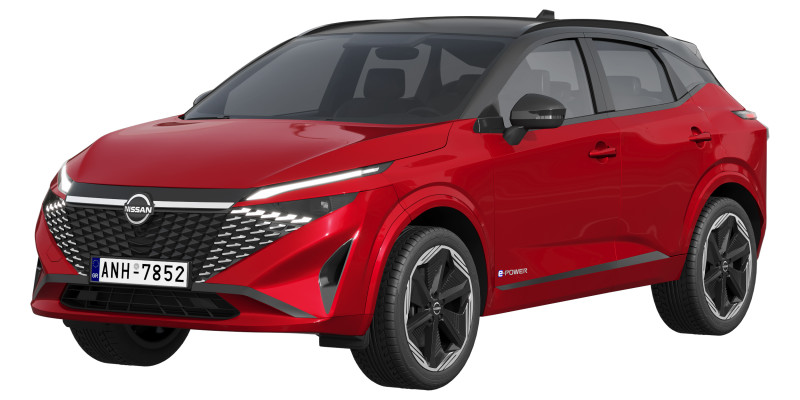 Nissan Qashqai 2025 3D Model .c4d .max .obj .3ds .fbx .stl .blend 