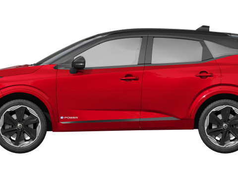 Nissan Qashqai 2025 3D Model