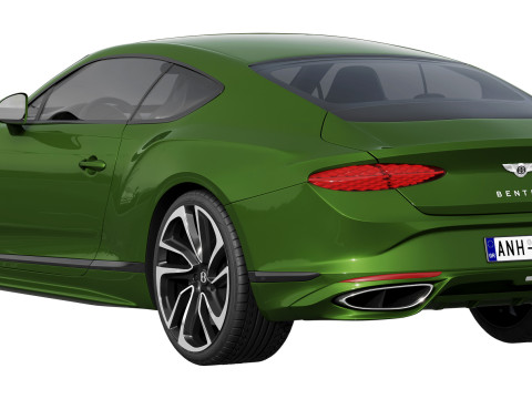 Bentley Continental GT Speed 2025 3D Model