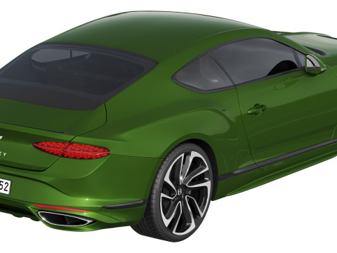 Bentley Continental GT Speed 2025 3D Model