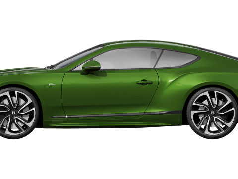 Bentley Continental GT Speed 2025 3D Model