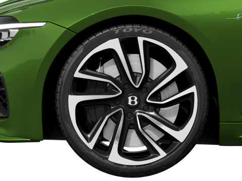 Bentley Continental GT Speed 2025 3D Model