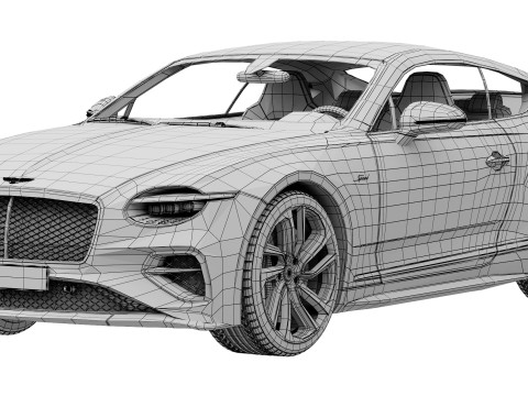Bentley Continental GT Speed 2025 3D Model