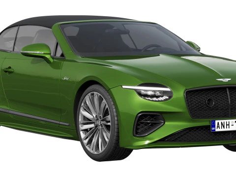 Bentley Continental GTC Velocidade 2025 Modelo 3D