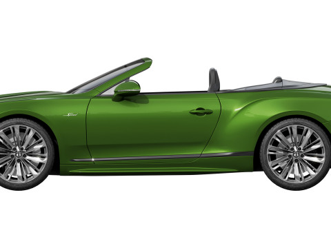 Bentley Continental GTC Speed 2025 3D Model