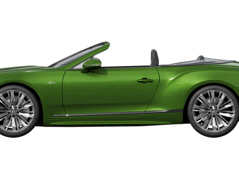Bentley Continental GTC Velocidade 2025 Modelo 3D