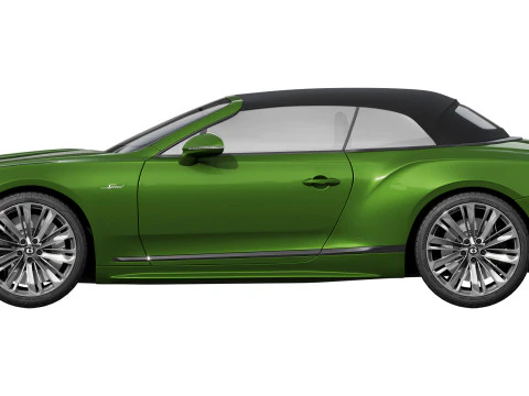 Bentley Continental GTC Velocidade 2025 Modelo 3D