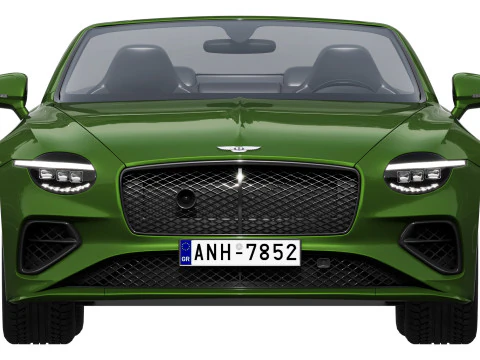 Bentley Continental GTC Velocidade 2025 Modelo 3D
