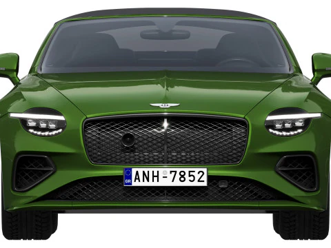 Bentley Continental GTC Velocidade 2025 Modelo 3D