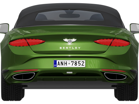 Bentley Continental GTC Speed 2025 3D Model