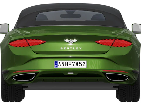 Bentley Continental GTC Velocidade 2025 Modelo 3D