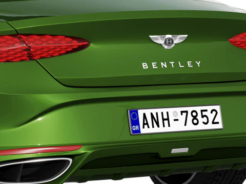 Bentley Continental GTC Velocidade 2025 Modelo 3D