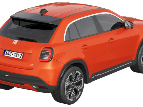 Fiat 600e Modelo 3D