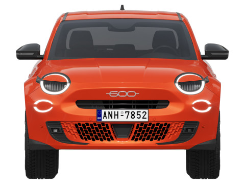 Fiat 600e Modelo 3D
