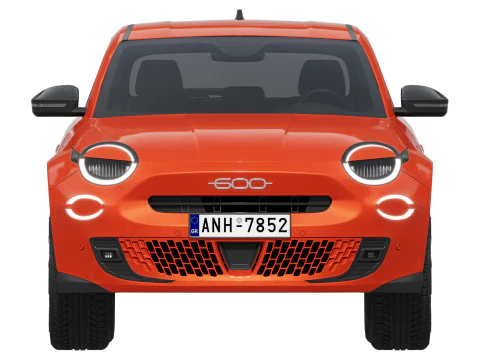 Fiat 600e 3D Model