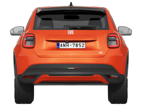 Fiat 600e 3D Model
