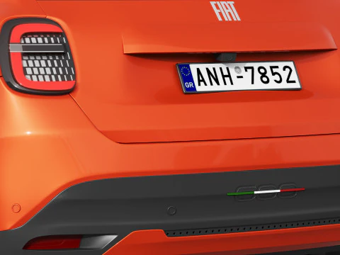 Fiat 600e 3D Model