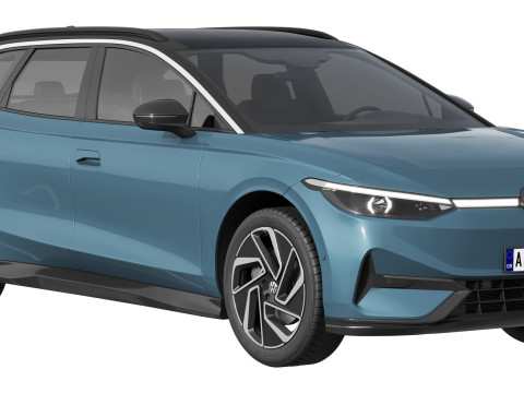 Volkswagen ID7 Tourer 3D Model