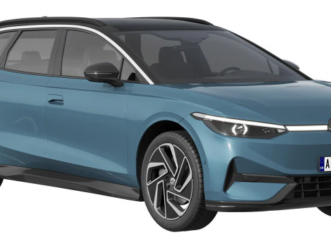 Volkswagen ID7 Tourer 3D Model