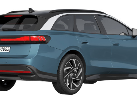 Volkswagen ID7 Tourer 3D Model