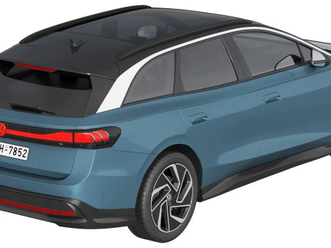 Volkswagen ID7 Tourer 3D Model