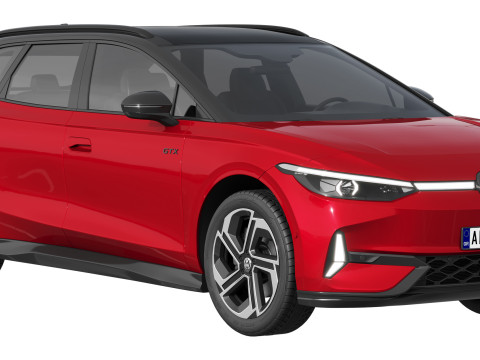 Volkswagen ID7 GTX Tourer 3D-Modell