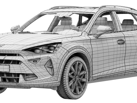 Cupra Formentor 2025 Modelo 3D