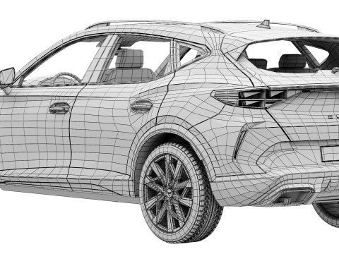 Cupra Formentor 2025 Modelo 3D